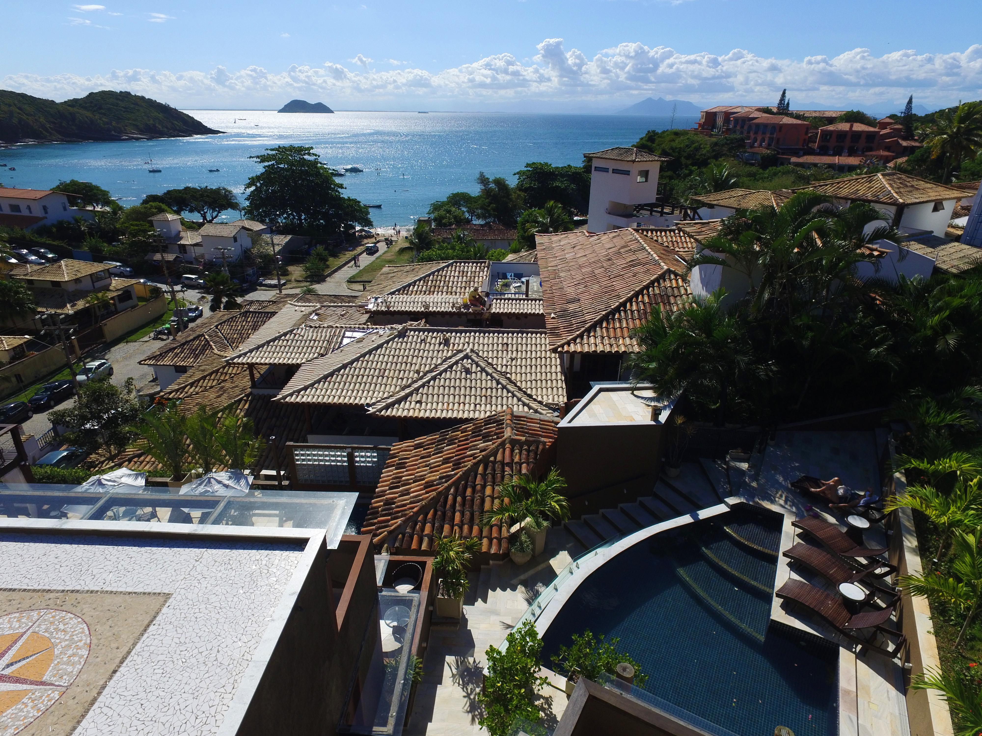 Pousada Praia Joao Fernandes Búzios Екстериор снимка View of the bay from the hotel