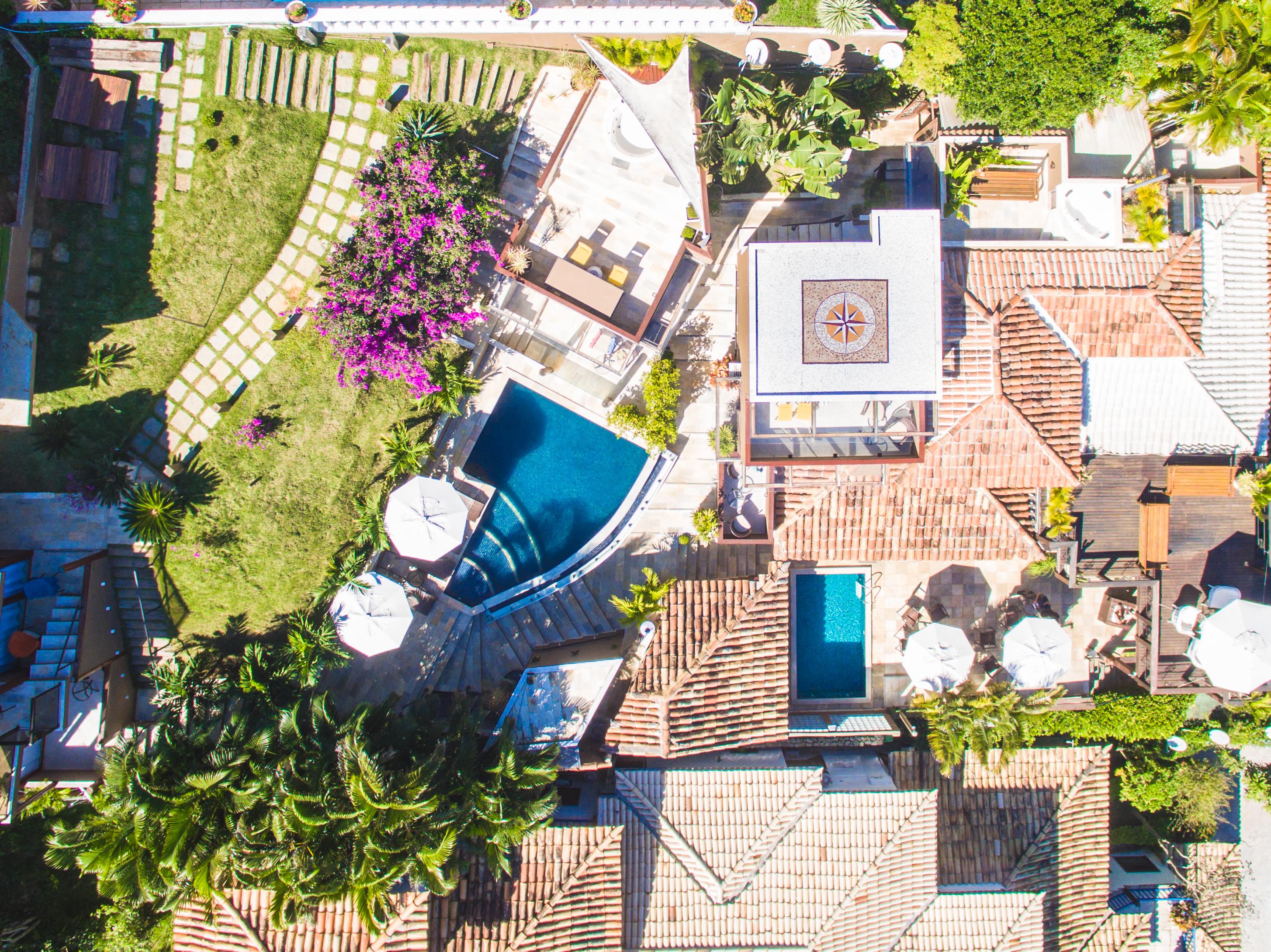 Pousada Praia Joao Fernandes Búzios Екстериор снимка Aerial view of the hotel